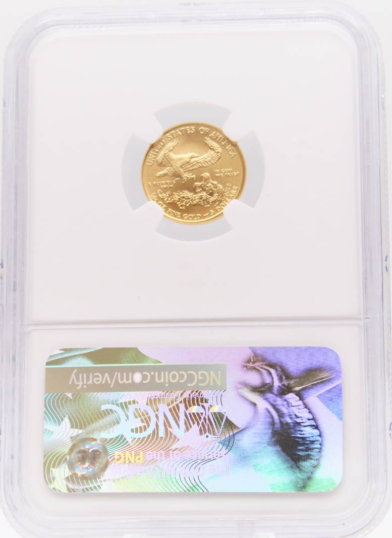 2017 NGC MS70 $5 Gold American Eagle